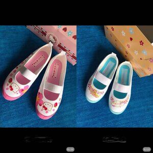 Hello kitty kids indoor shoes made in Japan